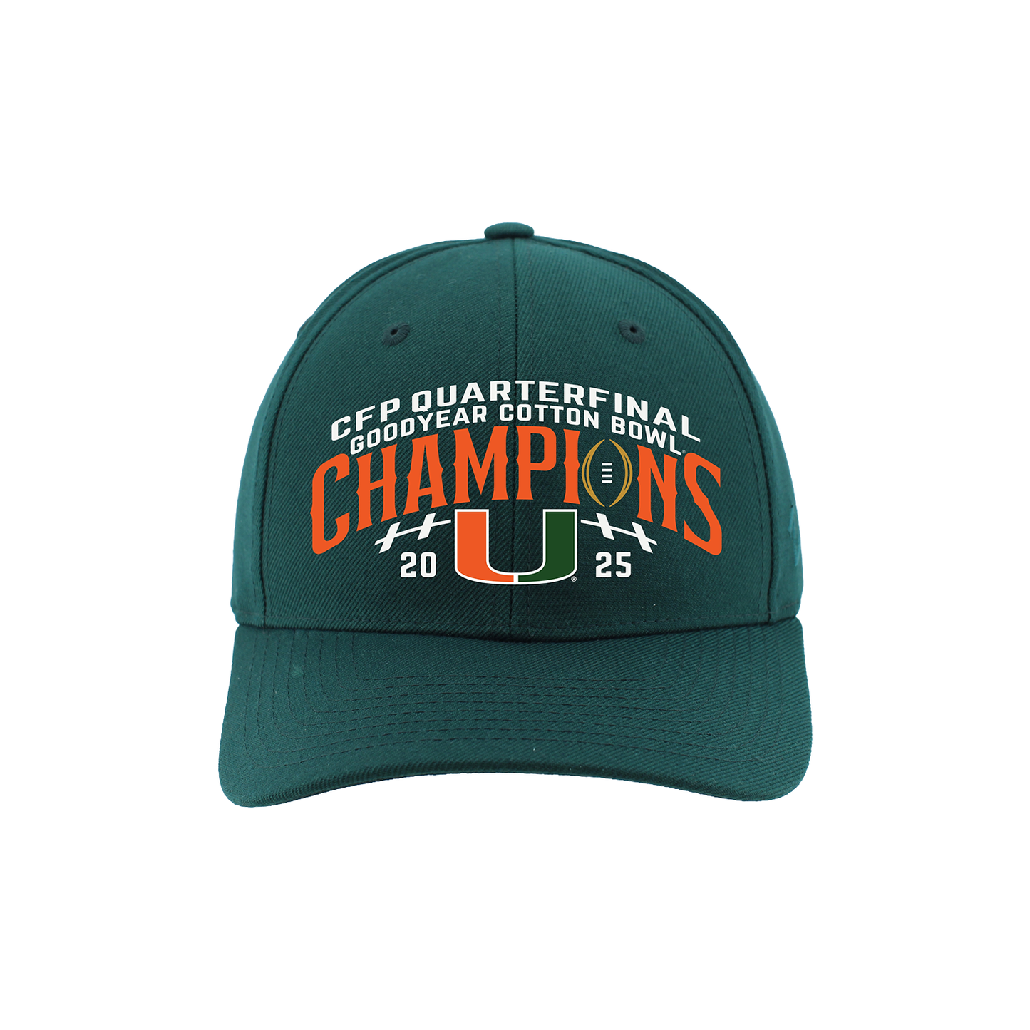 Zephyr Miami 2025 Goodyear Cotton Bowl Champions Hat