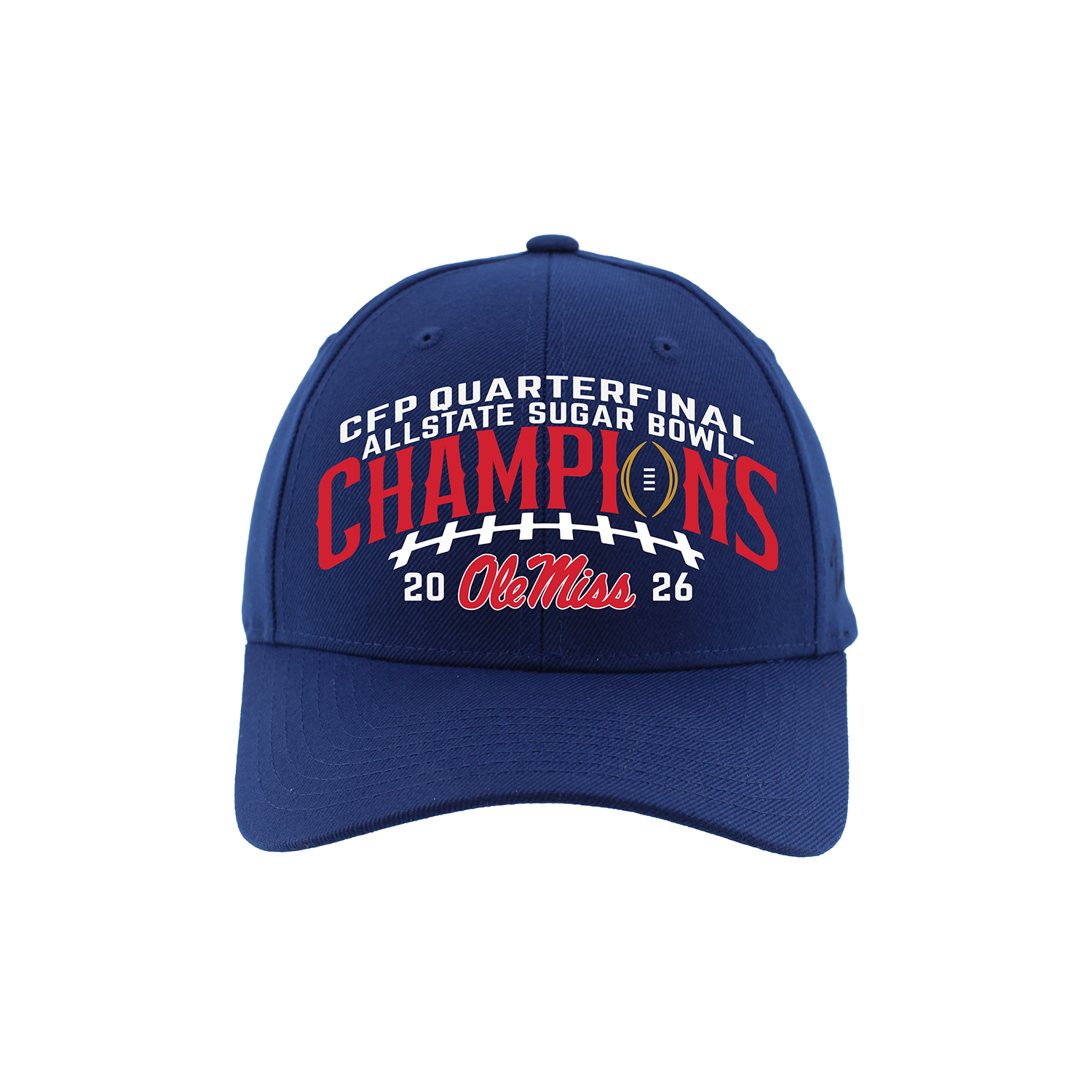 Zephyr Ole Miss 2026 Allstate Sugar Bowl Champions Hat – College