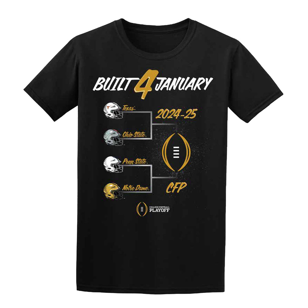 College Football Playoff 2025 Built 4 January TShirt College