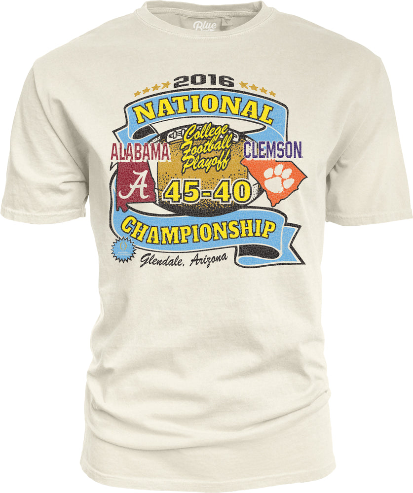 College Football Playoff National Championship Game 2016 Matchup T-Shirt