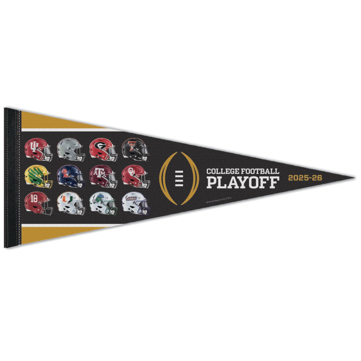 College Football Playoff 2026 12 Teams Playoff Pennant