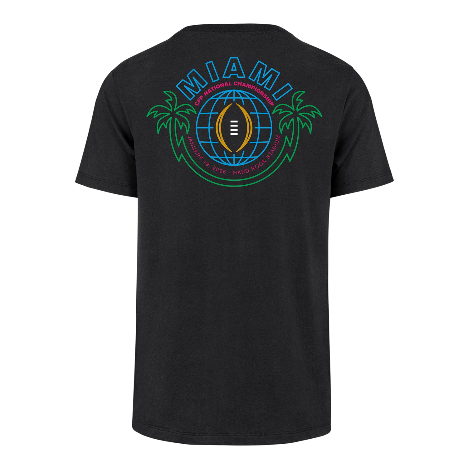 47 Brand College Football Playoff 2026 Miami Pitbull T-Shirt