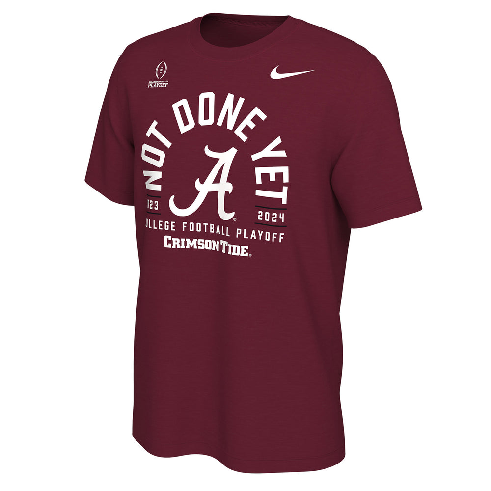 College Football Playoff Nike 2024 #4 Alabama Playoff Bound Red T-Shirt