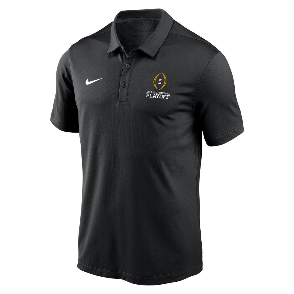 College Football Playoff Nike Franchise Black Polo