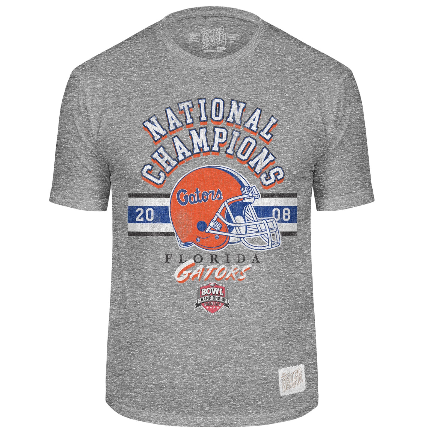 Retro Brands Florida Gators 2008 BCS National Champions T-Shirt