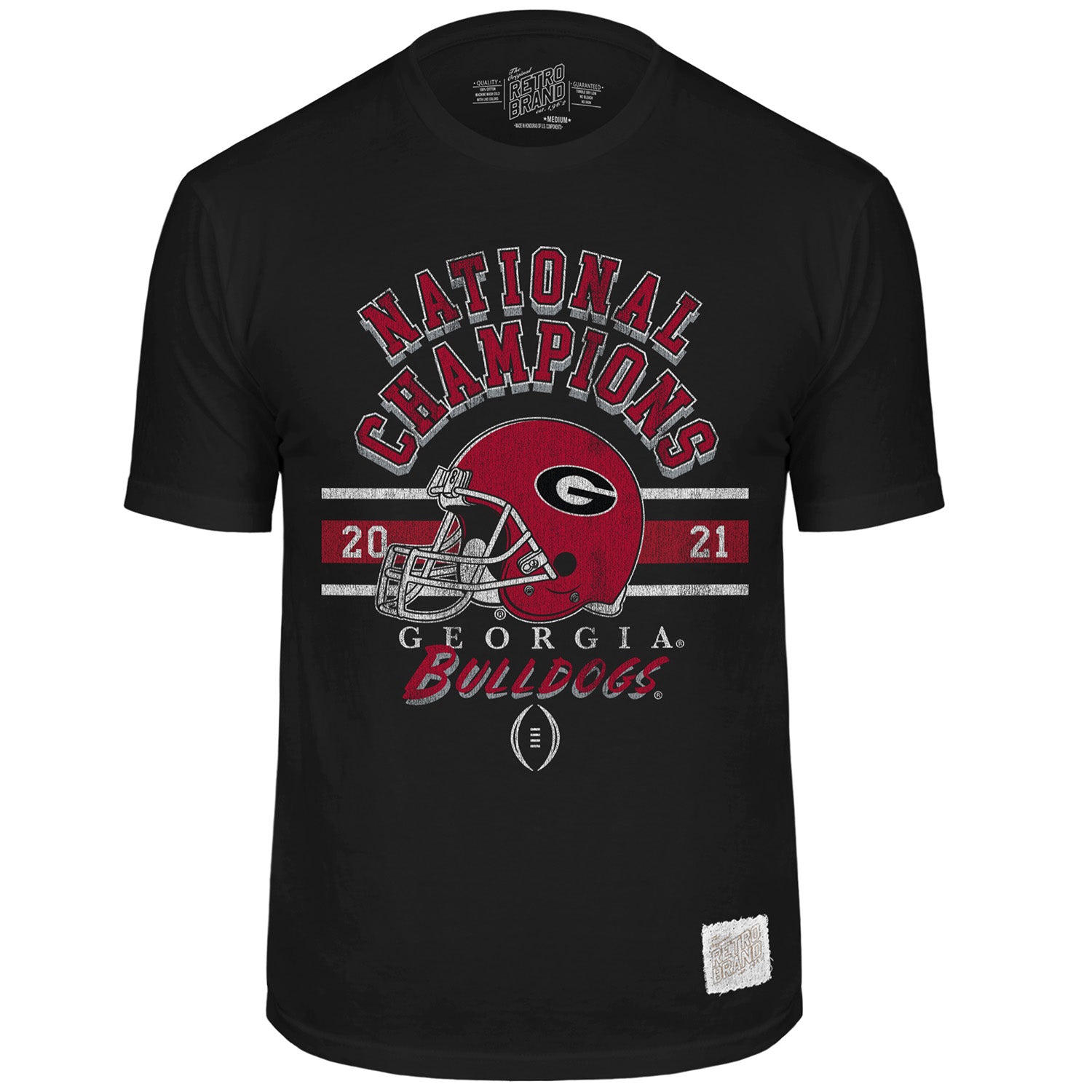 georgia bulldogs dress shirt Faux Real Tuxedo Long Sleeve Shirt Georgia Bulldogs Men's Size S UGA Champs