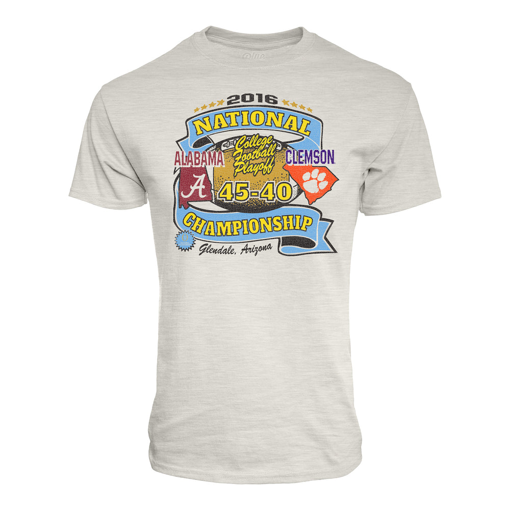 College Football Playoff National Championship Game 2016 Matchup T-Shirt