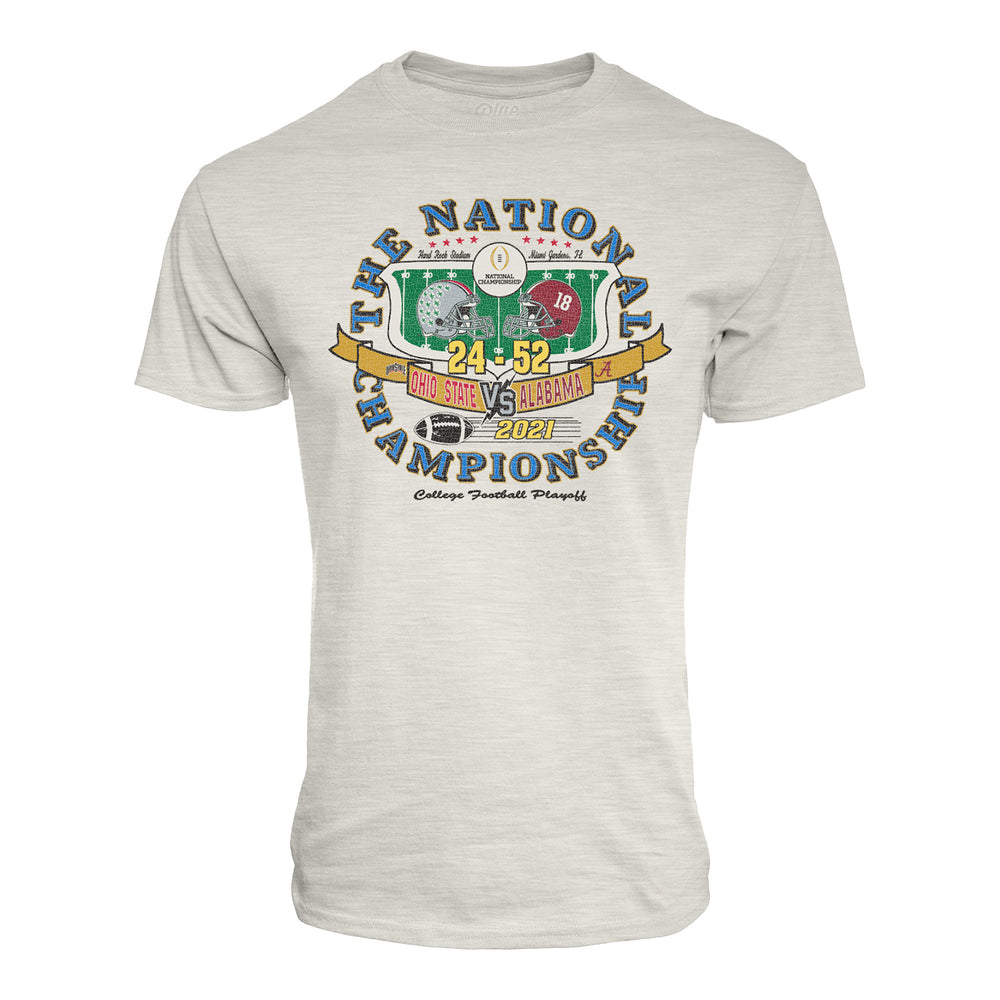 College Football Playoff National Championship Game 2021 Matchup T-Shirt