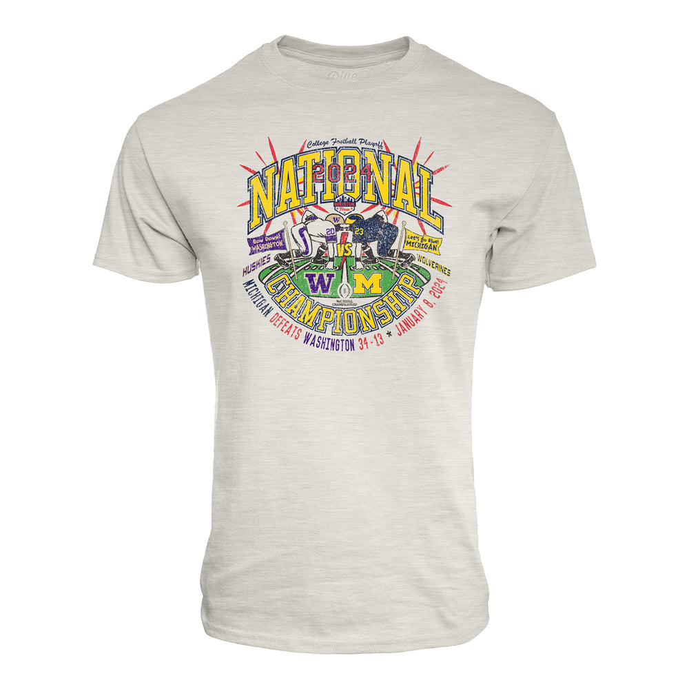 College Football Playoff National Championship Game 2024 Matchup T-Shirt