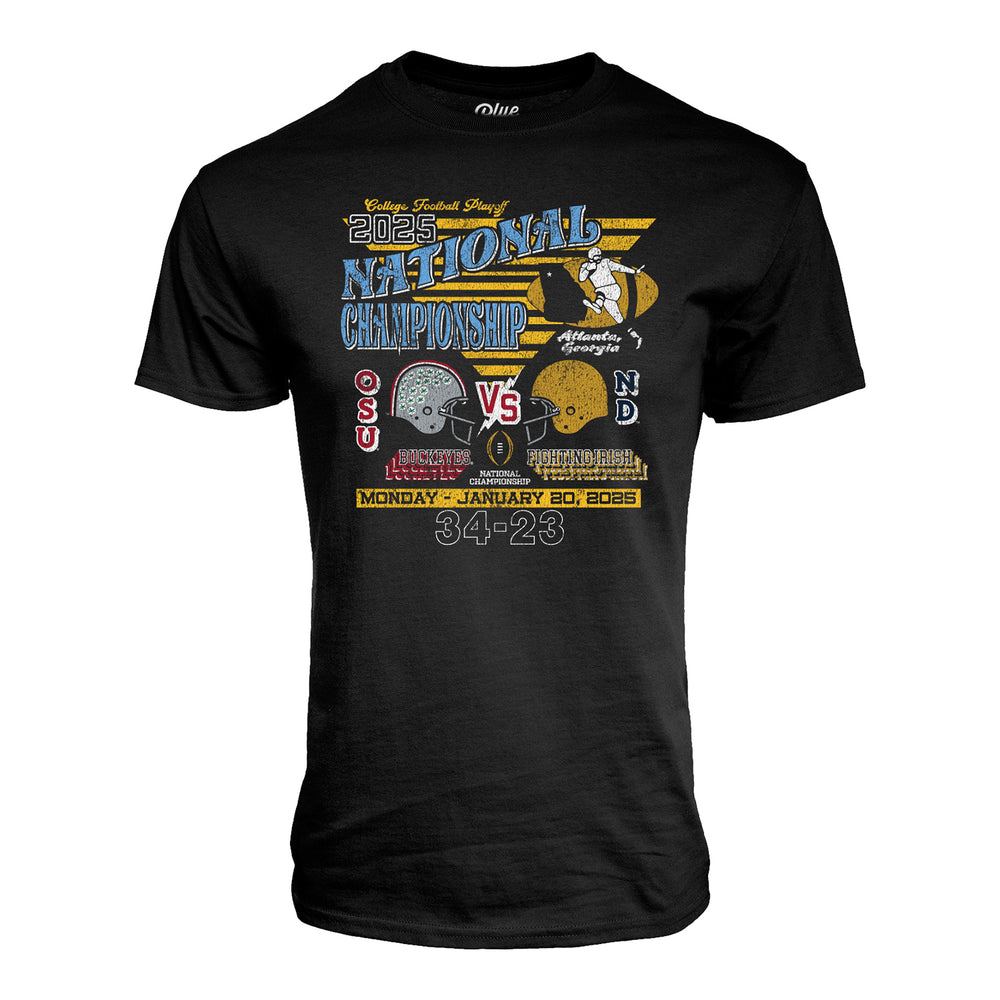 College Football Playoff National Championship Game 2025 Matchup T-Shirt