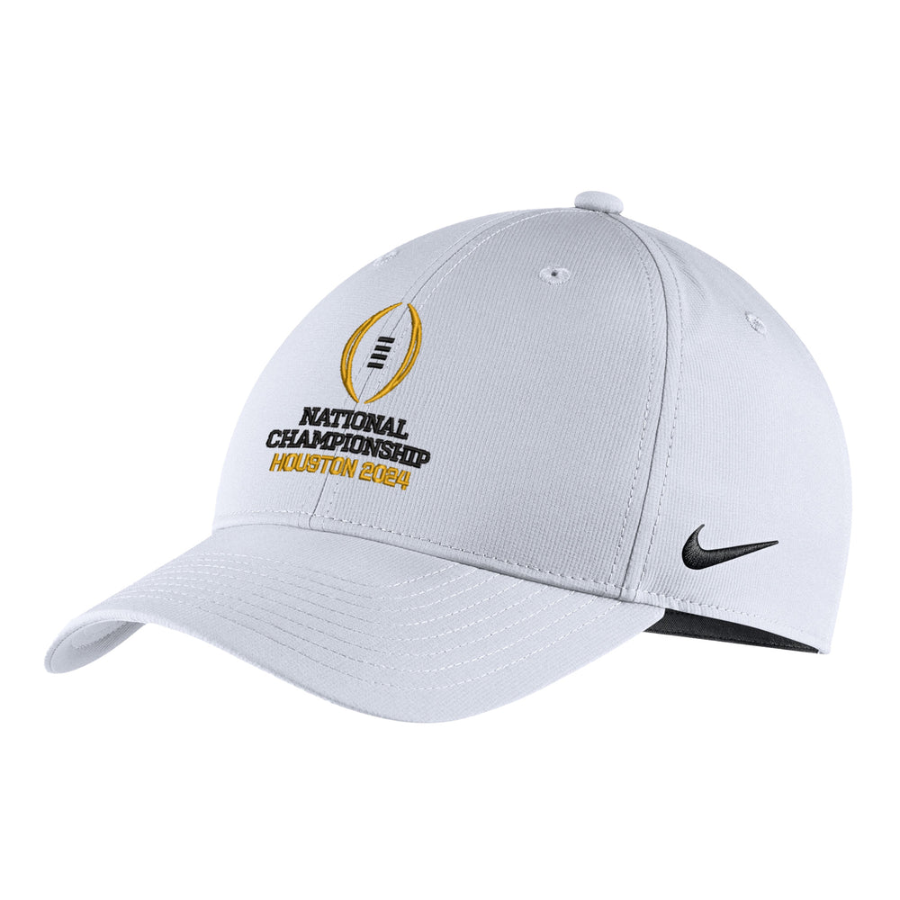 College Football Playoff 2024 National Championship Game Nike Dry Performance White Adjustable Hat