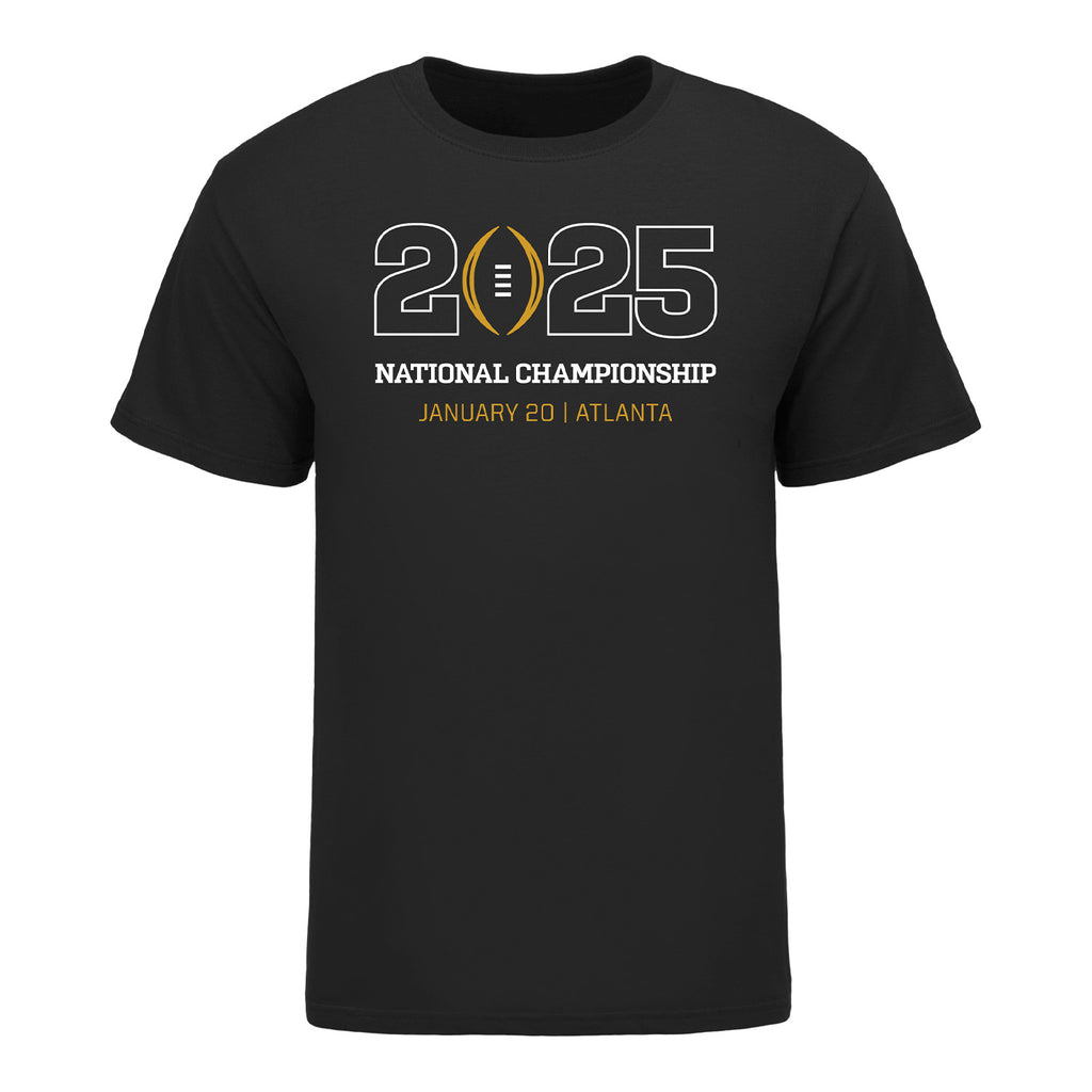 College Football Playoff 2025 National Championship Game Black TShirt