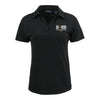 Ladies College Football Playoff National Championship Game 2026 Miami Logo Coastline Epic Comfort Recycled Dolman Polo - Front View