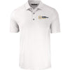 College Football Playoff National Championship Game 2026 Cutter & Buck Forge Eco Stretch Recycled Polo In White - Front View