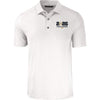 College Football Playoff National Championship Game 2026 Cutter & Buck Forge Eco Stretch Recycled Polo In White - Front View