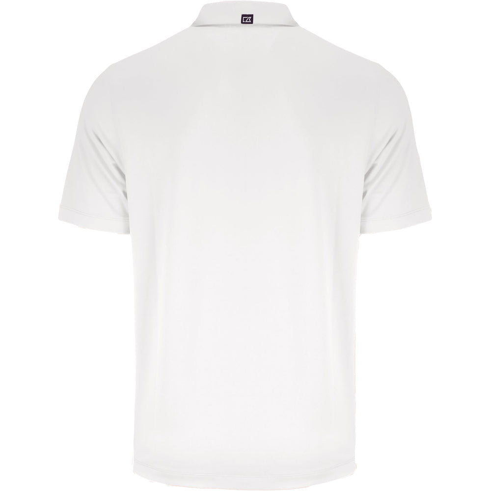 College Football Playoff National Championship Game 2026 Cutter & Buck Forge Eco Stretch Recycled Polo In White - Back View