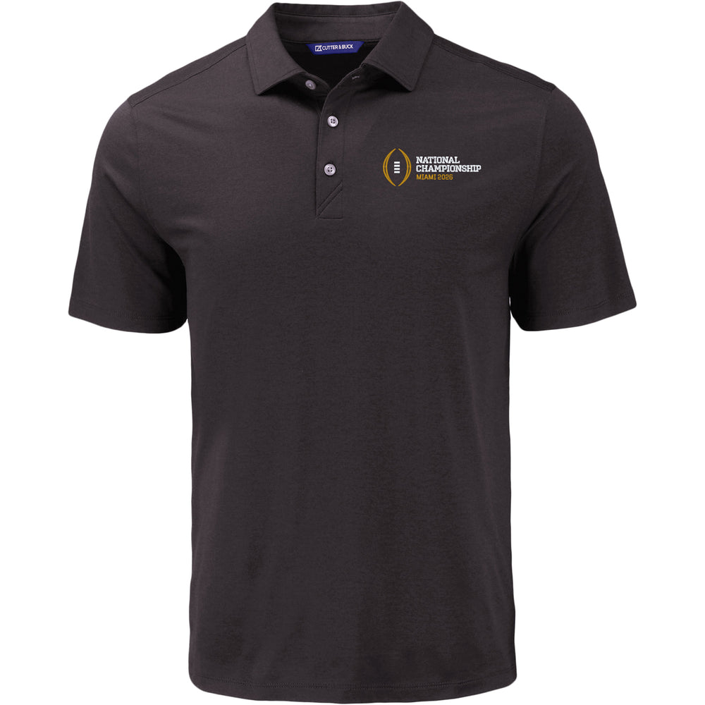 College Football Playoff National Championship Game 2026 Horizontal Stack Logo Coastline Epic Comfort Recycled Polo