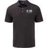 College Football Playoff National Championship Game 2026 Cutter & Buck Coastline Epic Comfort Recycled Polo In Black - Front View