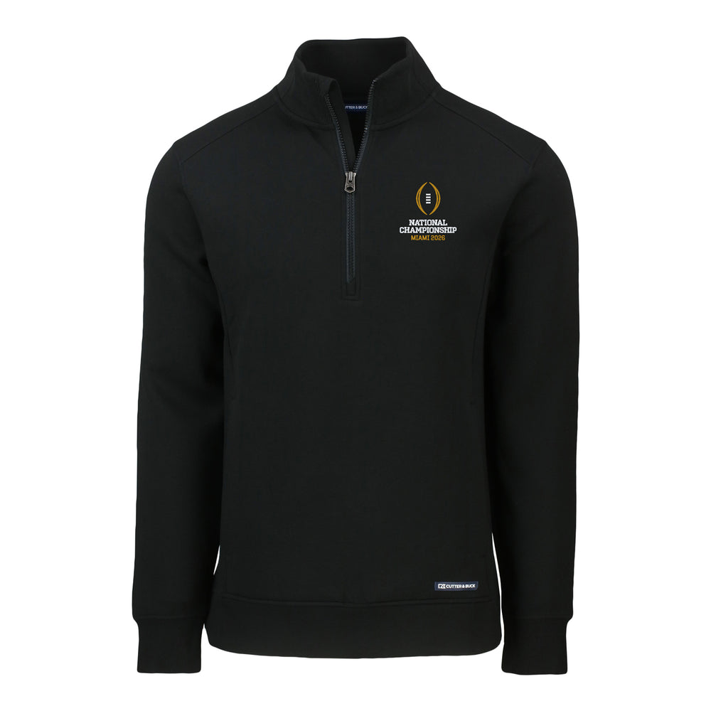 College Football Playoff National Championship Game 2026 Vertical Logo Roam Eco Recycled 1/4 Zip Jacket