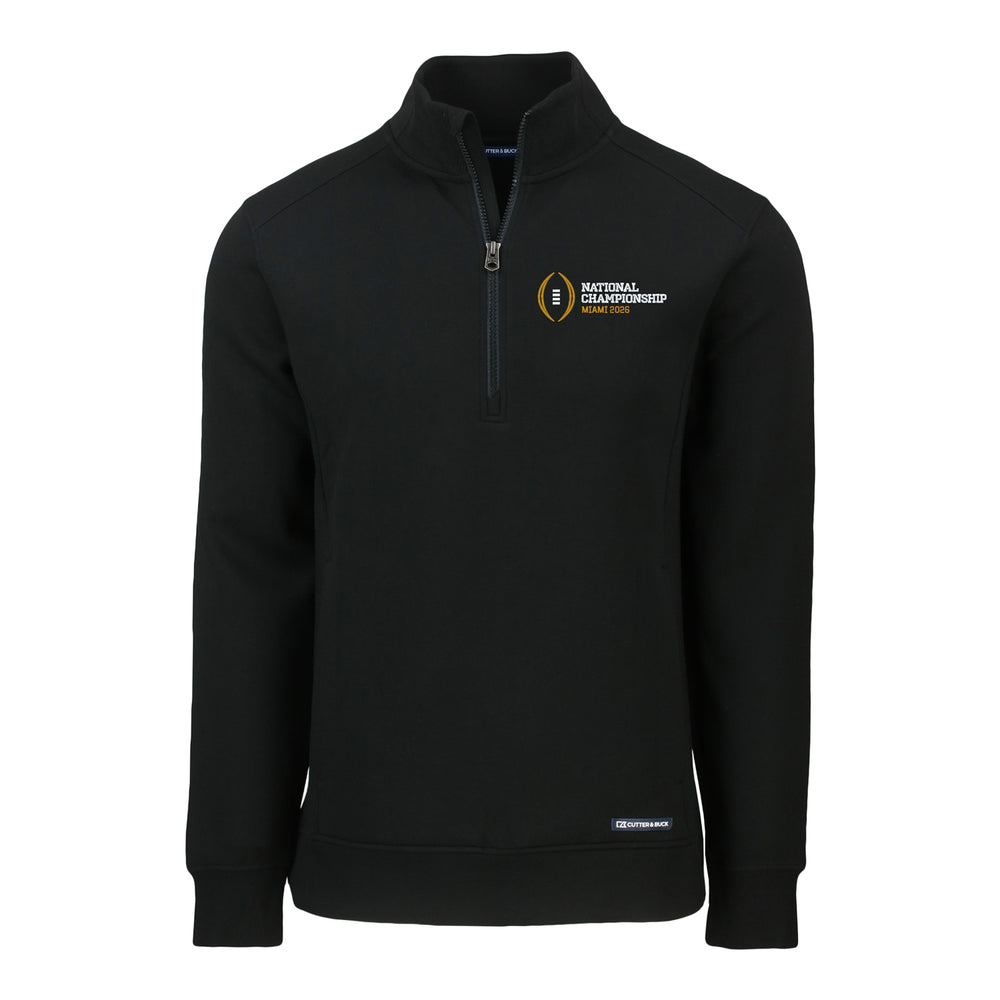 College Football Playoff National Championship Game 2026 Horizontal Stack Logo Roam Eco Recycled 1/4 Zip Jacket