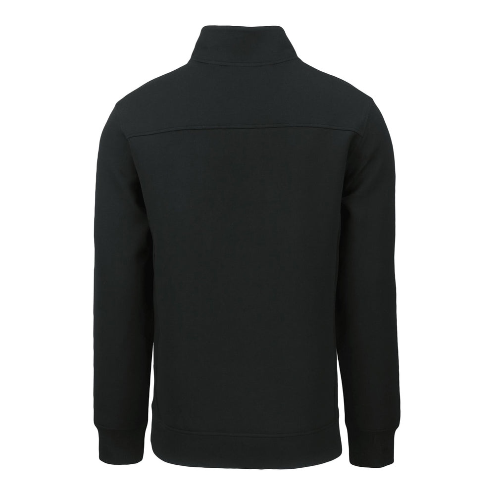 College Football Playoff National Championship Game 2026 Miami Logo Roam Eco Recycled 1/4 Zip Jacket - Back View