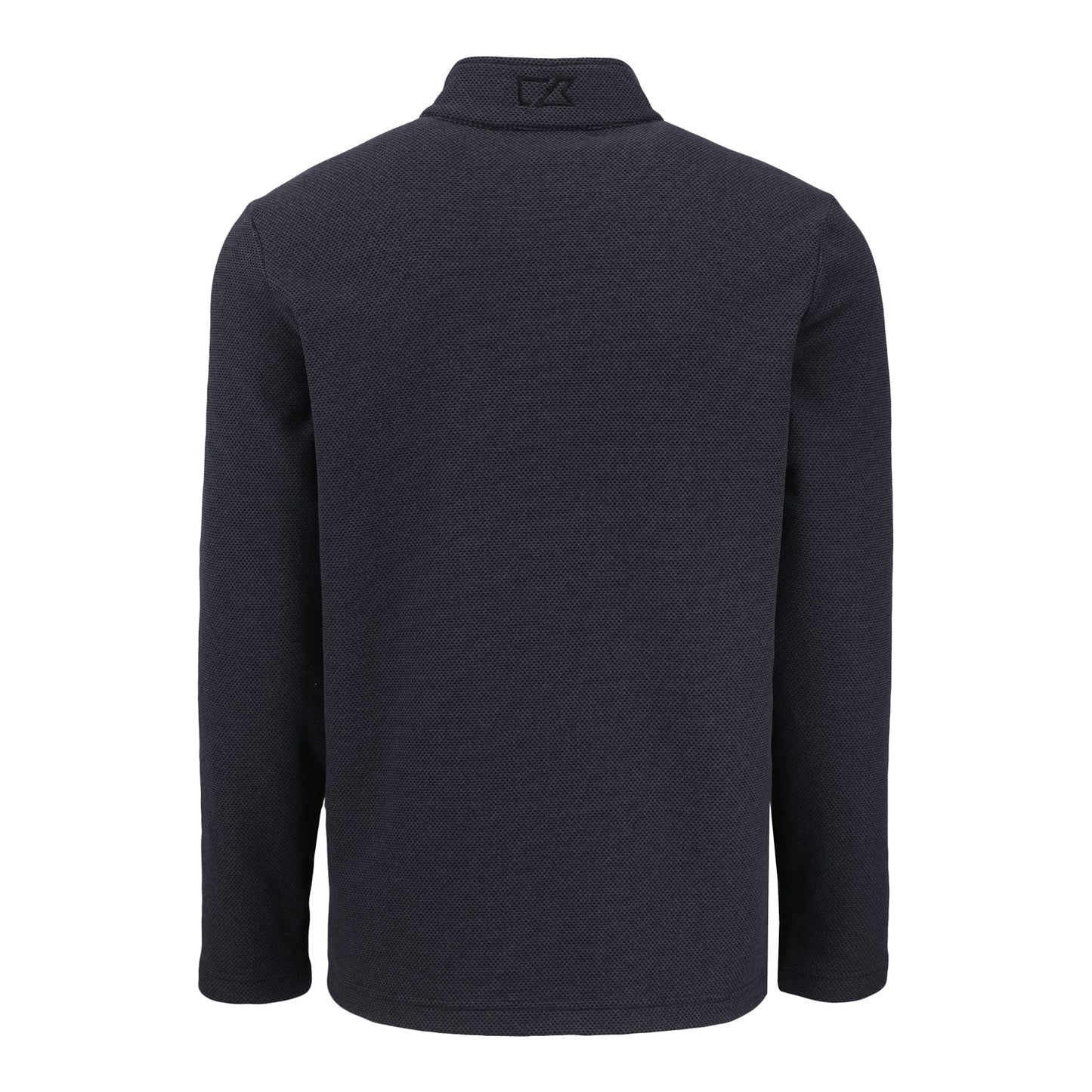 College Football Playoff National Championship Game 2026 Miami Logo Hunts Point Eco Textured Fleece Recycled Snap Jacket - Back View