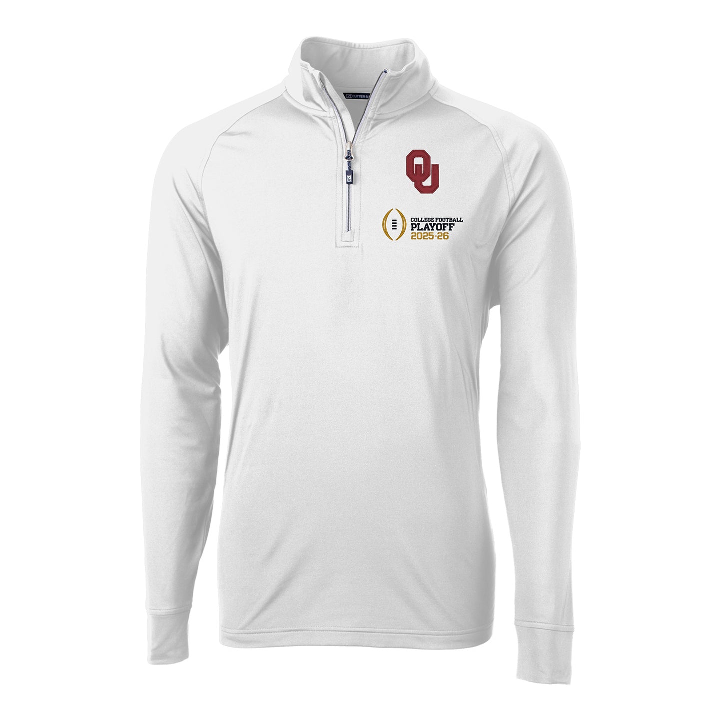 College Football Playoff 2026 Cutter & Buck Oklahoma 1/4 Zip Jacket