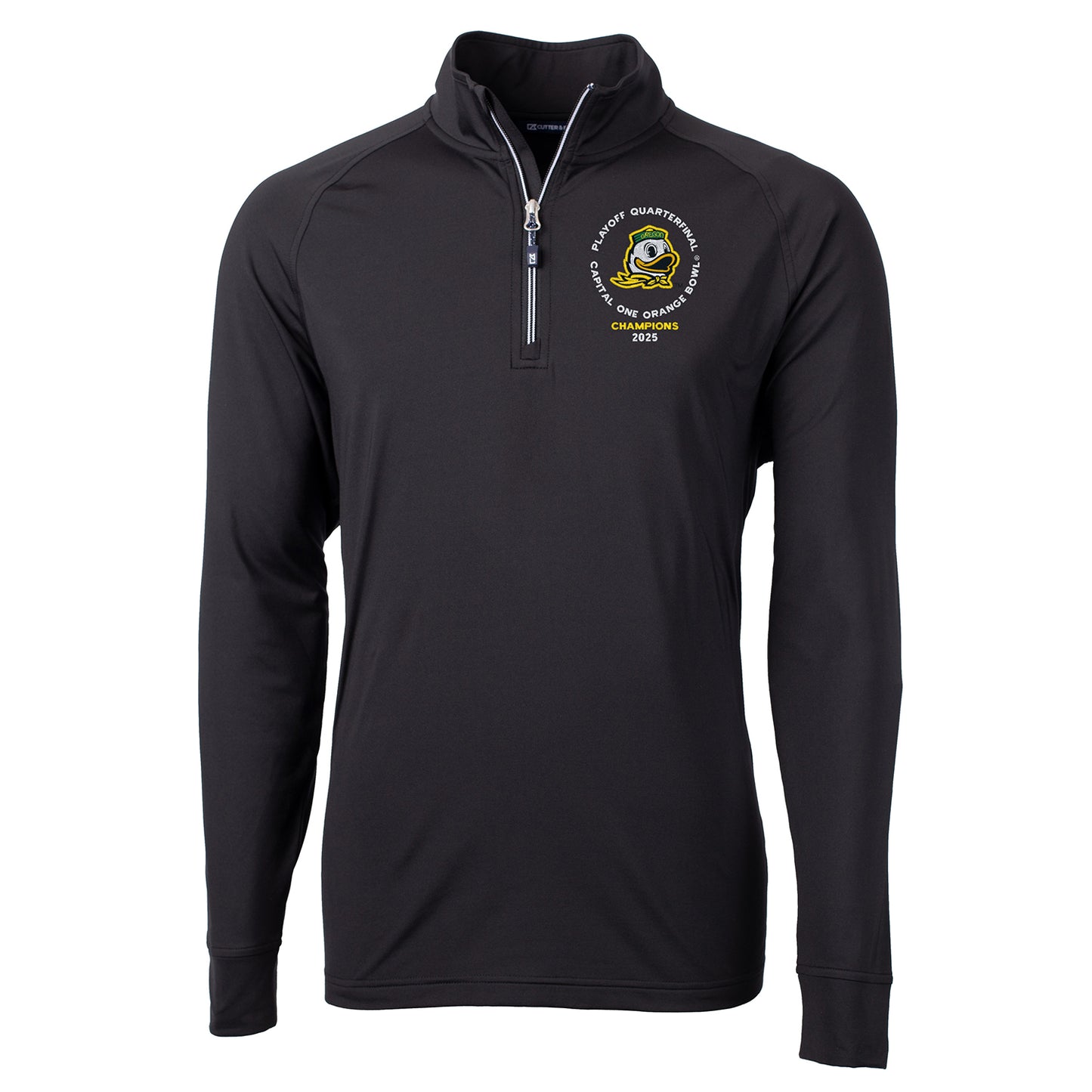 Oregon Orange Bowl Champions Adapt Eco Knit Recycled Quarter-Zip Pullover