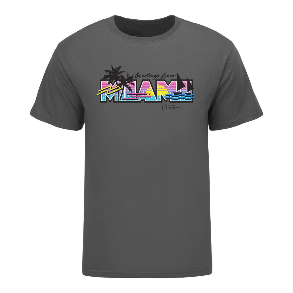 College Football Playoff National Championship Game 2026 Greetings From Miami T-Shirt