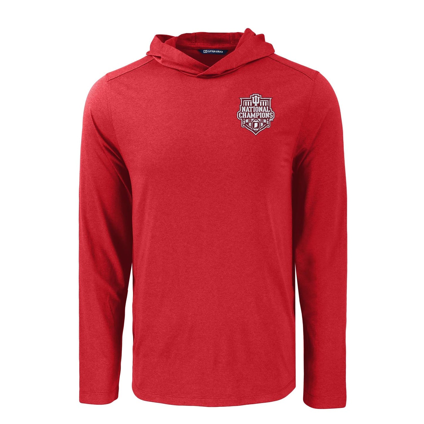 Indiana Hoosiers CFP National Champs Coastline Epic Comfort Hooded T-Shirt