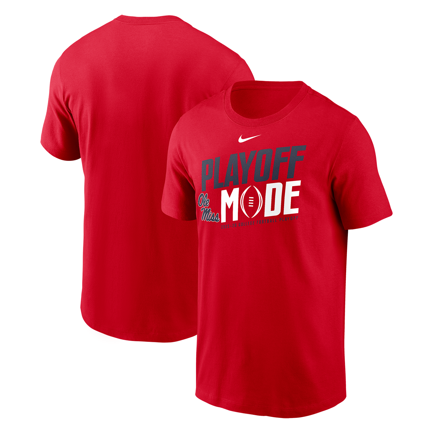 Nike Ole Miss 2025-26 College Football Playoff Bound Tee