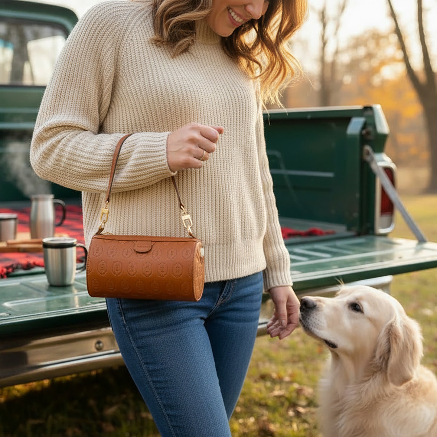 Lusso College Football Playoff Mini Barrel Bag