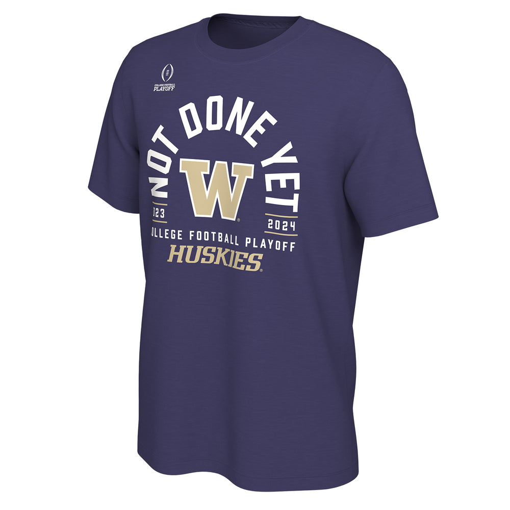 College Football Playoff Nike 2024 #2 Washington Playoff Bound Purple T-Shirt