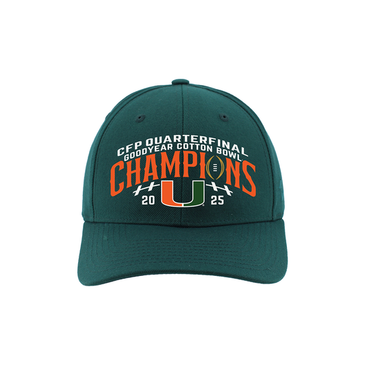 Zephyr Miami 2025 Goodyear Cotton Bowl Champions Hat