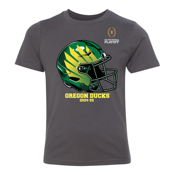 Youth College Football Playoff 2025 Oregon Helmet T-Shirt