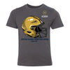 Youth College Football Playoff 2025 Notre Dame Helmet T-Shirt