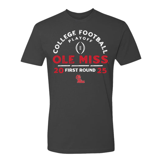 College Football Playoff 2025 First Round Team Ole Miss Rebels T-Shirt