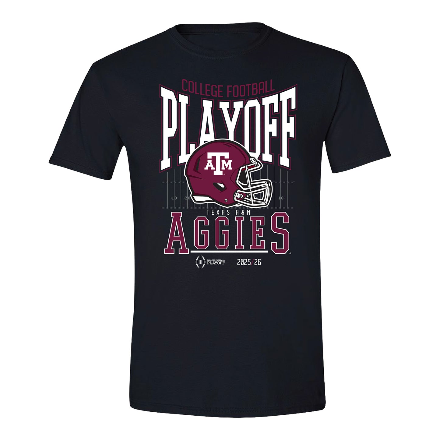 College Football Playoff 2025-26 Texas A&M Playoff Bound T-shirt