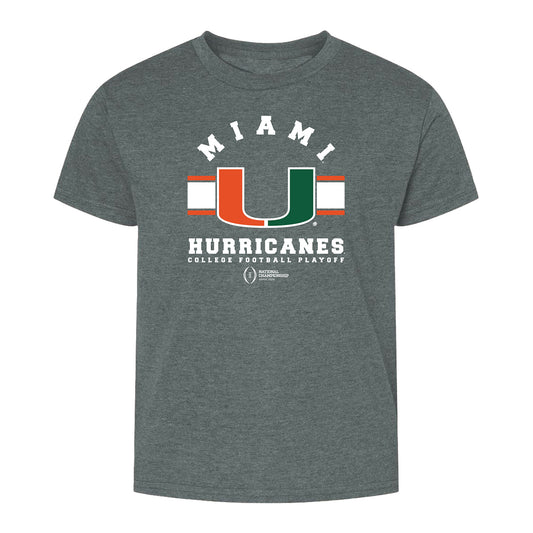 College Football Playoff Miami Hurricanes 2026 National Championship Youth Tee
