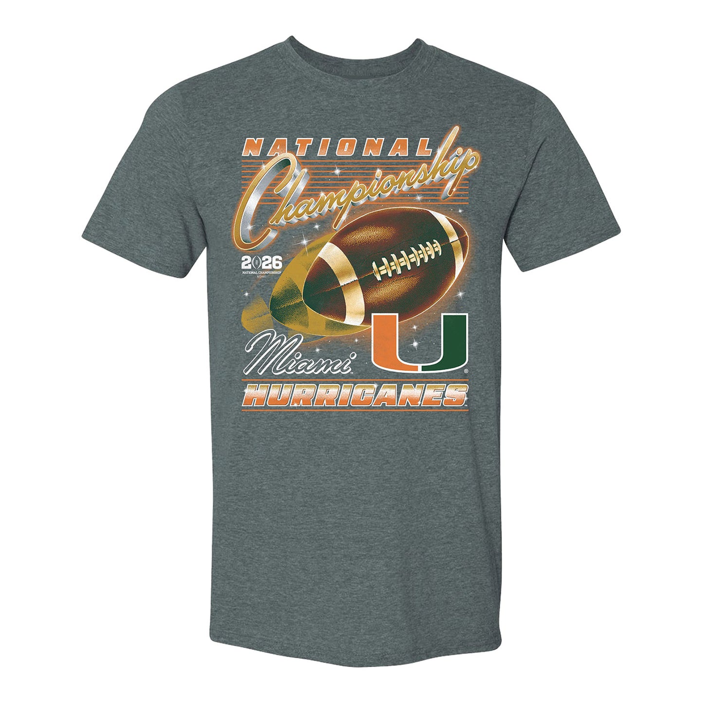 College Football Playoff Miami Hurricanes National Championship Tee