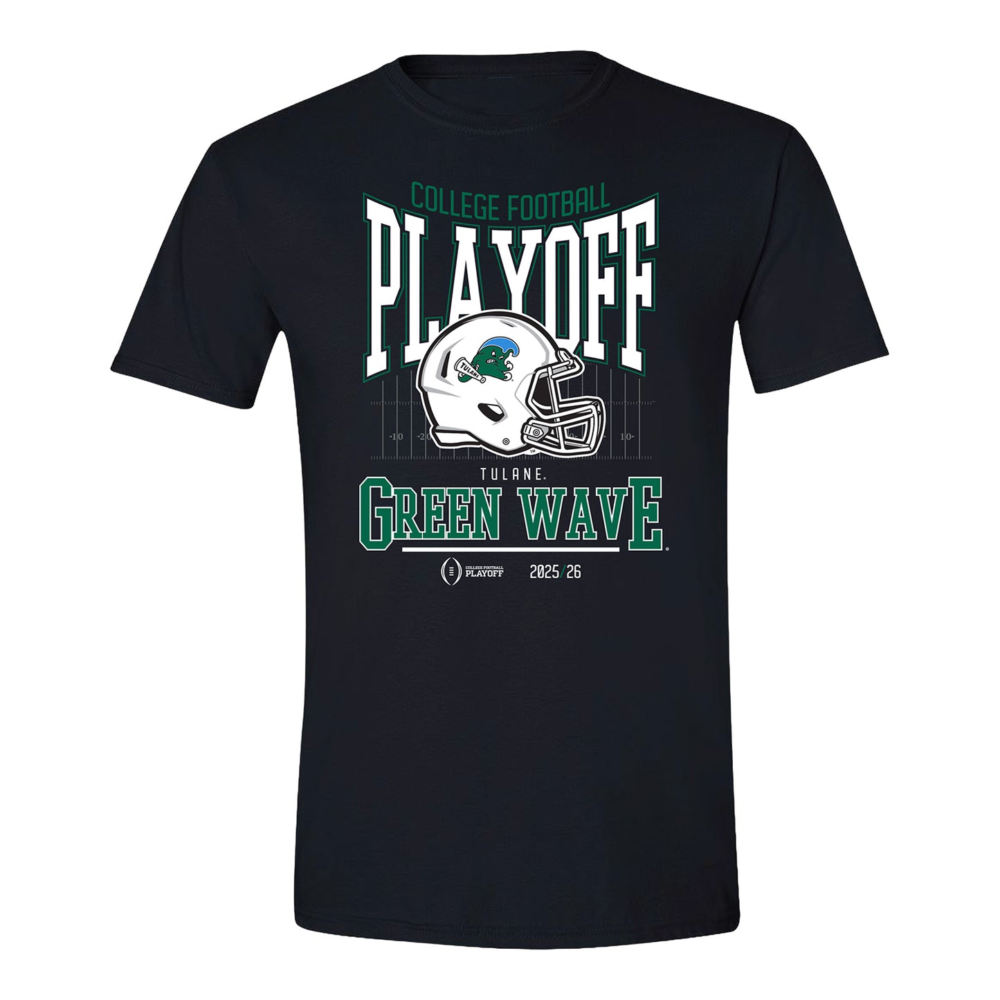 College Football Playoff 2025-26 Tulane Playoff Bound T-Shirt