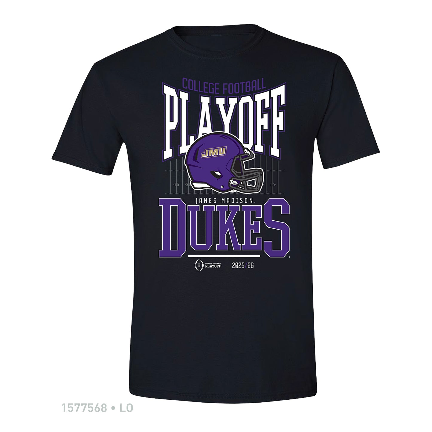 College Football Playoff 2025-26 James Madison Playoff Bound T-Shirt