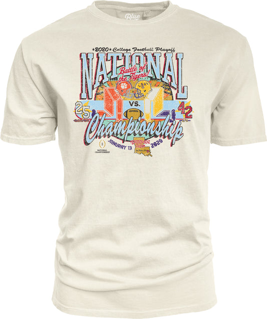 Blue 84 College Football Playoff National Championship Game 2020 Matchup T-Shirt