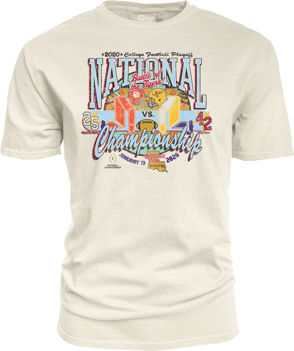 College Football Playoff National Championship Game 2020 Matchup T-Shirt