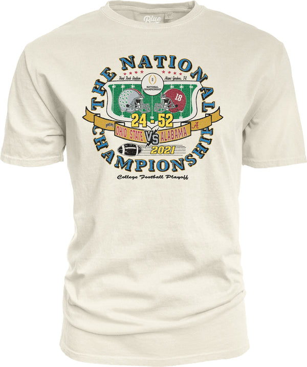 College Football Playoff National Championship Game 2021 Matchup T-Shirt