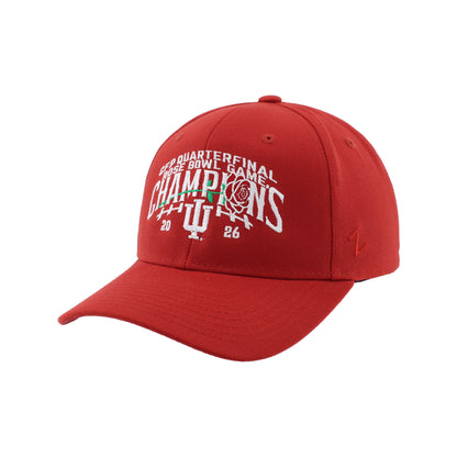 Zephyr Indiana 2026 Rose Bowl Game Champions Hat