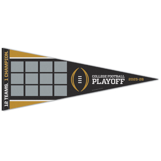 College Football Playoff 2026 12 Teams Playoff Pennant