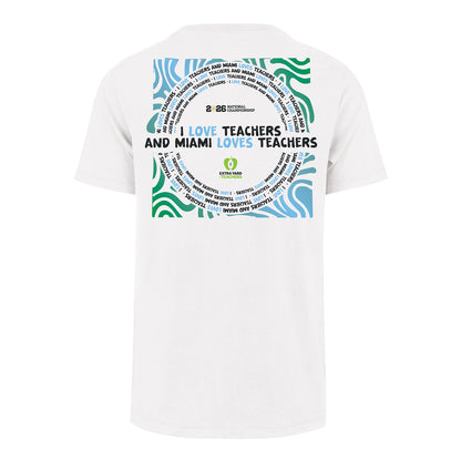 '47 Brand College Football Playoff 2026 Miami Pitbull Teachers T-Shirt