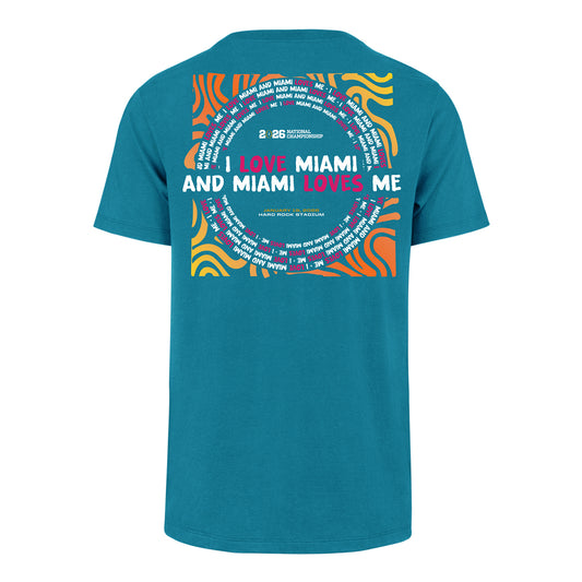 '47 Brand College Football Playoff 2026 Miami Pitbull T-Shirt