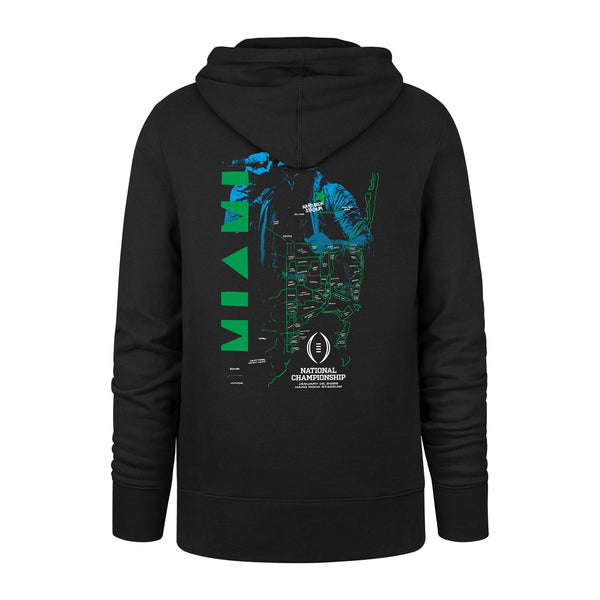 47 Brand College Football Playoff 2026 Miami Map Pitbull Hoodie